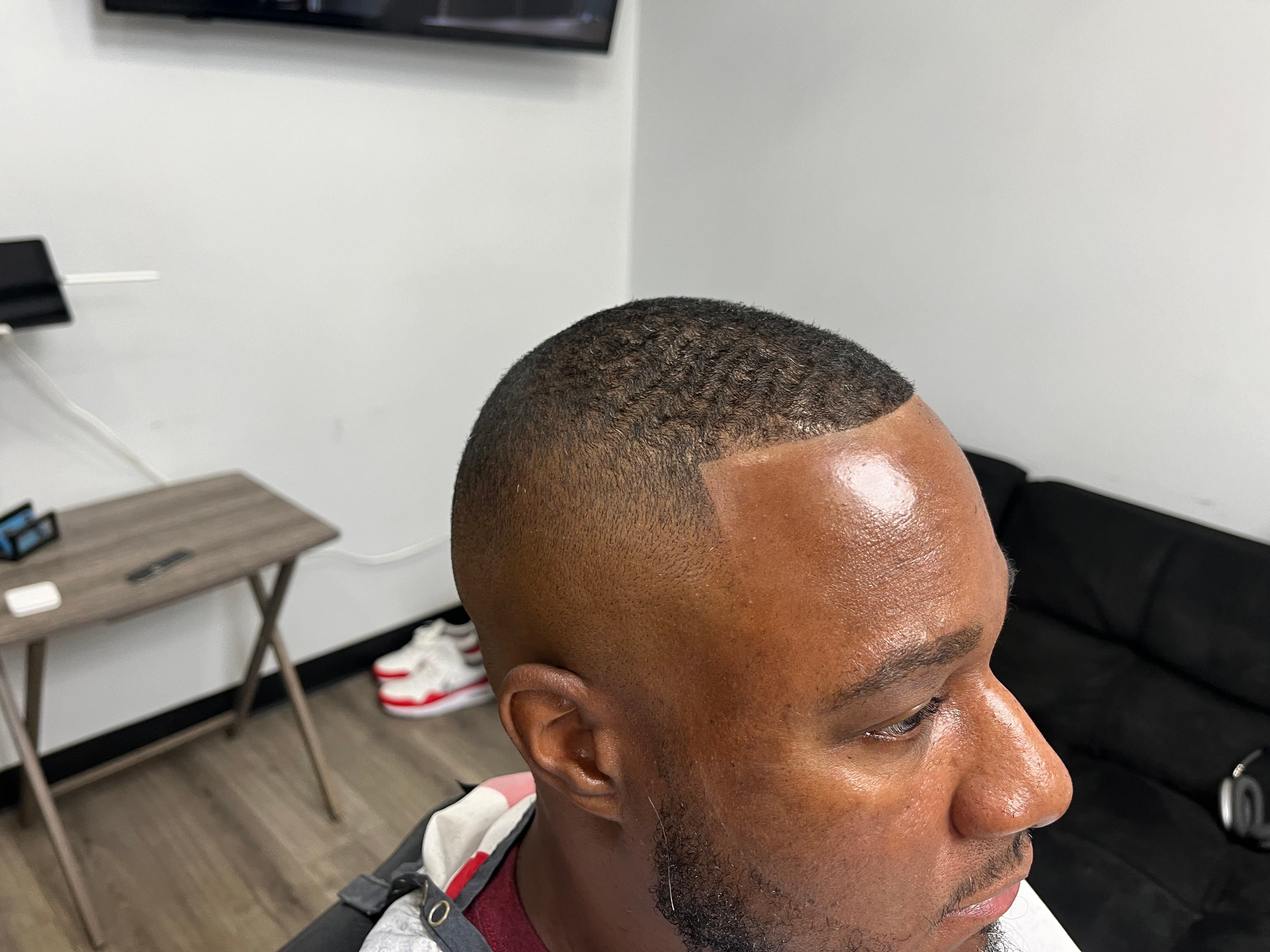 Clean fade with waves